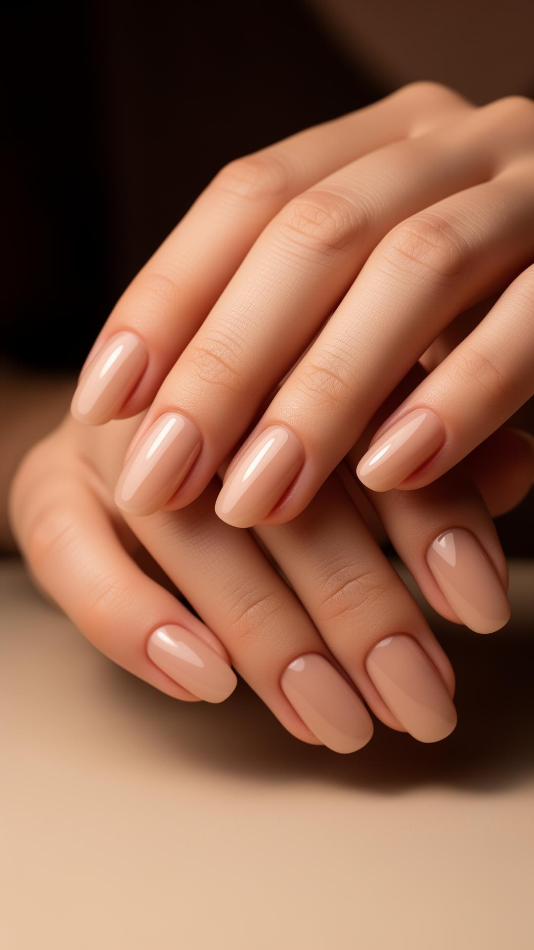 Unhas em gel com acabamento impecável feitas pela nail designer Bianca do Canto em Balneário Camboriú